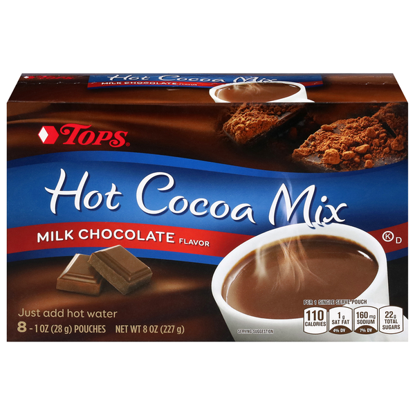 TOPS Hot Cocoa Mix, Milk Chocolate Flavor Same-Day Delivery or
