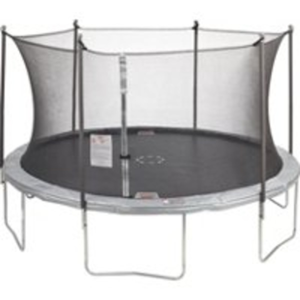 AGame Round Trampoline with Enclosure