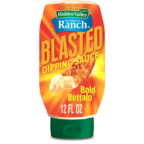 Hidden Valley Ranch Blasted Creamy Dipping Sauce, Bold Buffalo Ranch ...