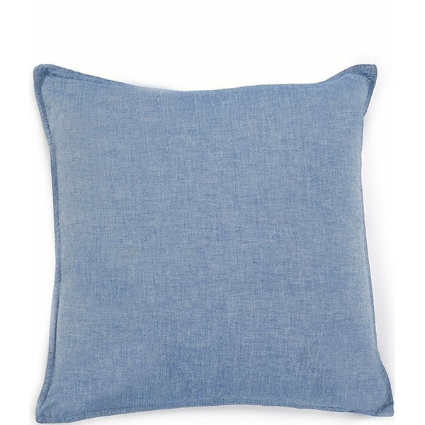 Cremieux Cameron Collection Chambray Square Pillow