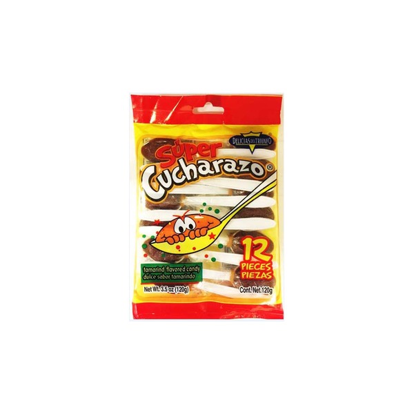 Super Cucharazo Tamarind Flavored Candy Spoons
