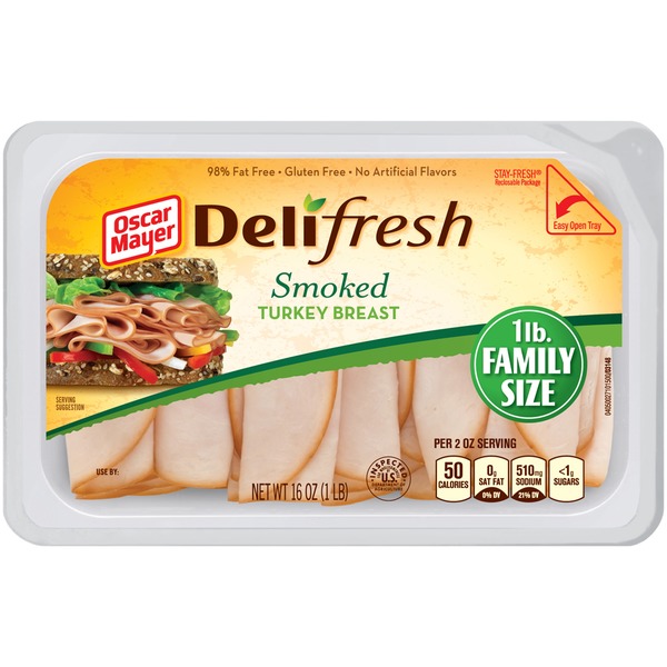 Oscar Mayer Deli Fresh Smoked Turkey Breast from JewelOsco Instacart