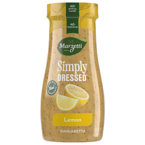 marzetti champagne dressing Simply Dressed Lemon Vinaigrette red bell pepper flakes CVR Report 1/22 Size:US9.5 - IT39.5 Womens Roman Blue Floral Marzetti supreme caesar salad dressing
