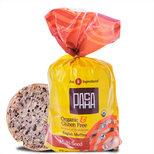 Pacha Organic Gluten free Multiseed English Muffins