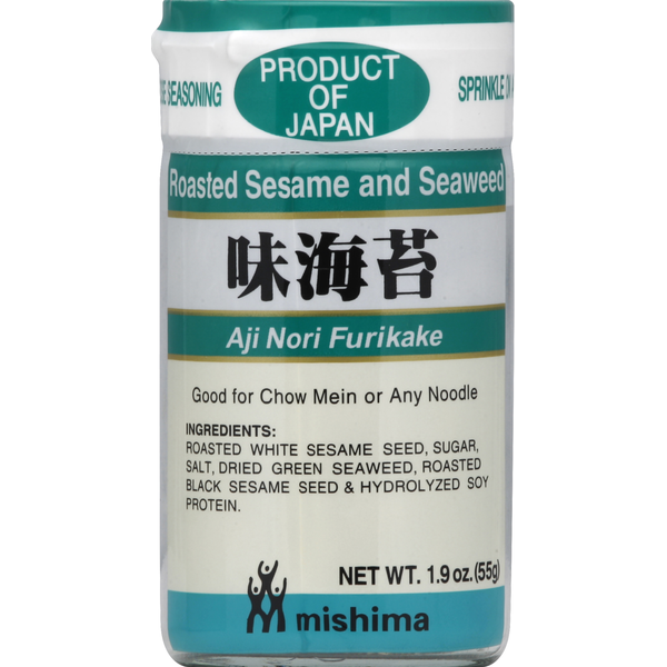 Mishima Seasoning, Multi Purpose, Roasted Sesame and Seaweed Same