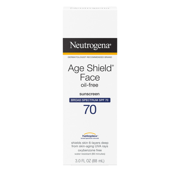 Neutrogena Age Shield Face Oil-Free Sunscreen SPF 70, 3 fl. oz - 3 fl oz