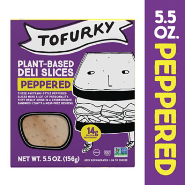 Tofurky Peppered Deli Slices