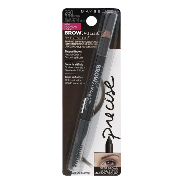 Maybelline Brow Precise By Eyestudio Shaping Sharpenable Pencil 260