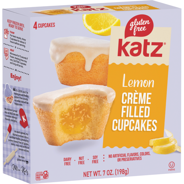 Katz Creme Filled Cupcakes - Lemon Same-Day Pickup | Fareway Meat