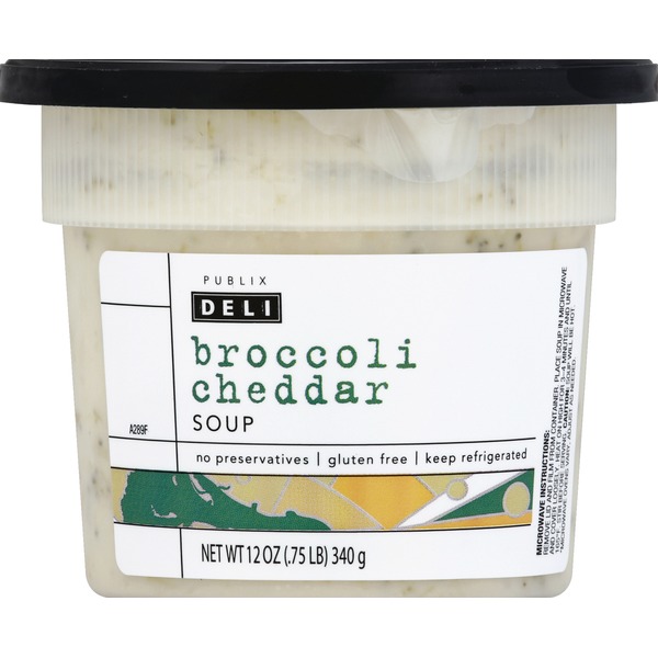 Publix Deli Soup, Broccoli Cheddar (12 oz) Instacart