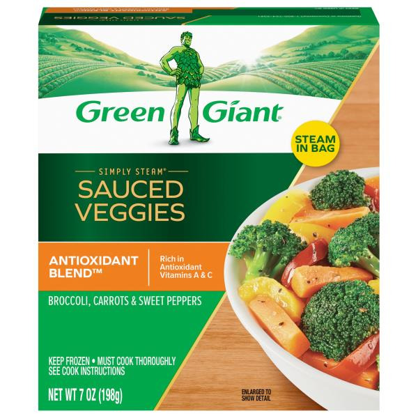 Green Giant Simply Steam Antioxidant Blend, Lightly Sauced Frozen