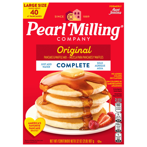 Pearl Milling Company Pancake & Waffle Mix, Original Complete