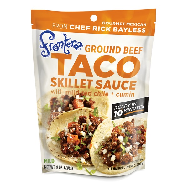 Frontera Taco Skillet Sauce Ground Beef With Mild Red Chile Cumin 8
