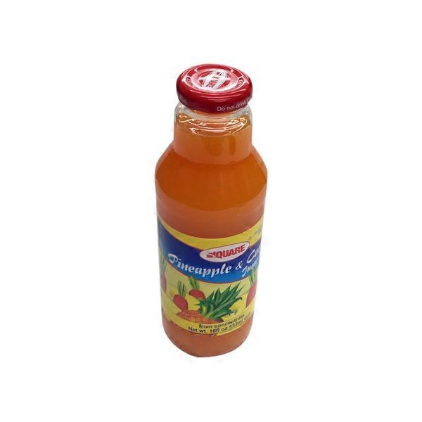 Square Pineapple & Carrot Juice Drink
