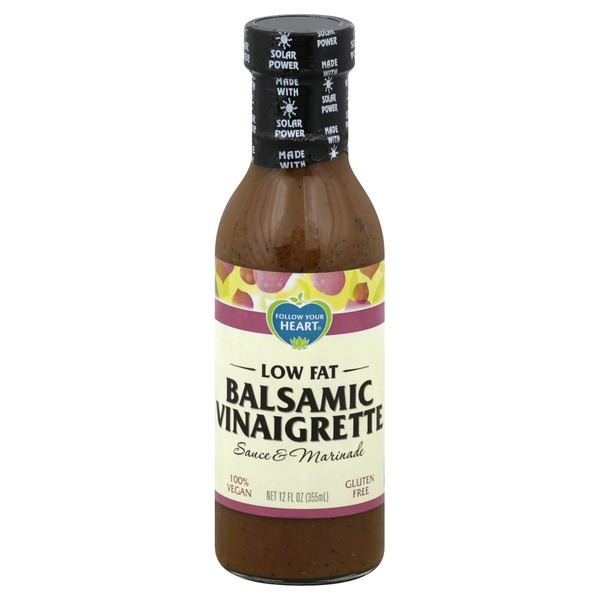 Follow Your Heart Balsamic Vinaigrette, Low Fat (12 oz) Instacart