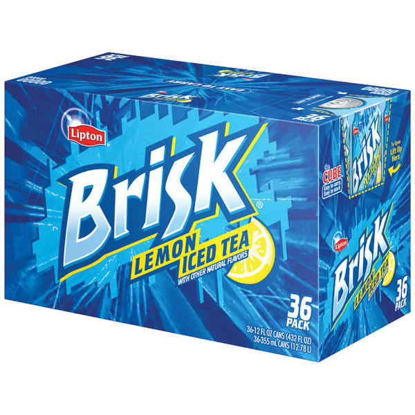 Lipton Brisk - 36/12 oz cans