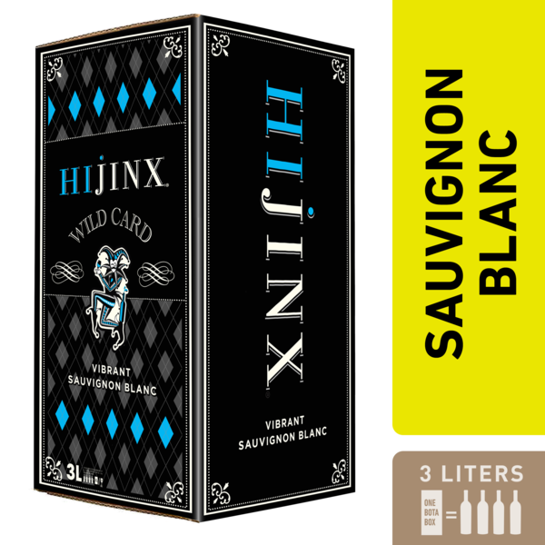 Hi-Jinx Wild Card Sauvignon Blanc White Wine American 3L 13.49
