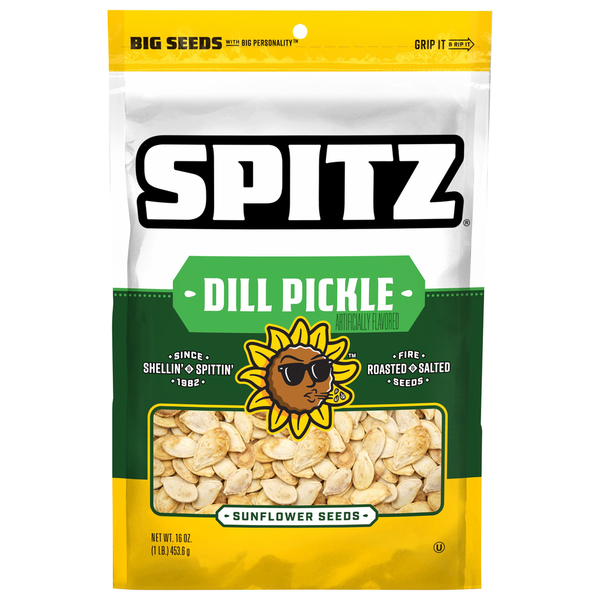 Spitz Dill Pickle Sunflower Seeds Same-Day Delivery or Pickup