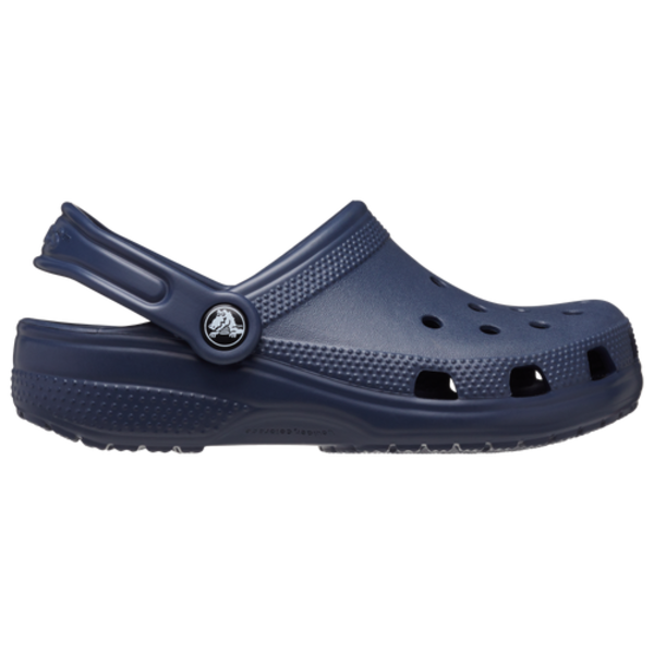 Crocs Kids' Classic Clogs, Size 4 - Navy