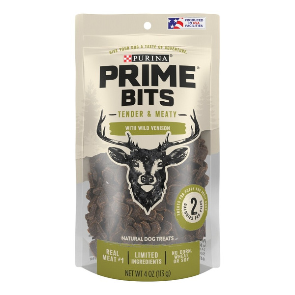 Purina Prime Bones PRIME MEATY Tender Bits With Venison All