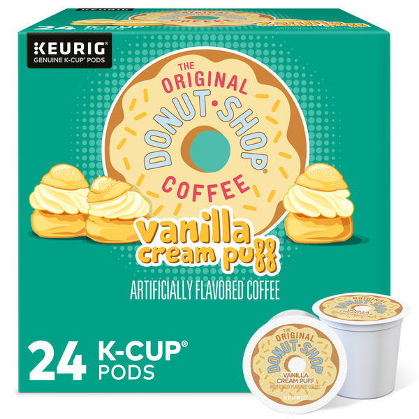 The Original Donut Shop Vanilla Cream Puff K-Cup Pods