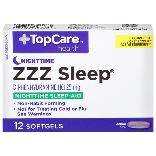 トップス Zzz... Top Care Zzz Sleep Aid Twin Pack, 24 oz - Price Rite