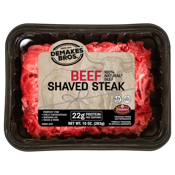 Demakes Bros. Beef Shaved Steak