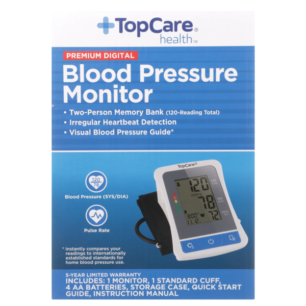 Top Care Ultra Digital Blood Pressure Monitor (each) Instacart