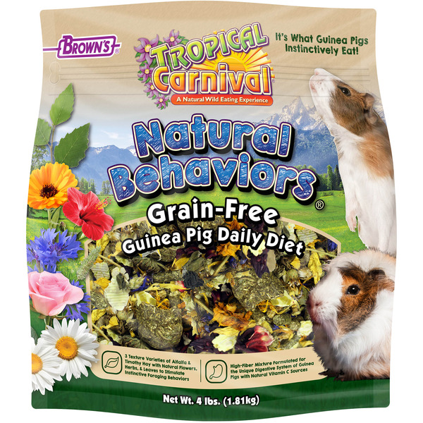 Brown's Natural Behaviors Grain-free Guinea Pig Daily Diet