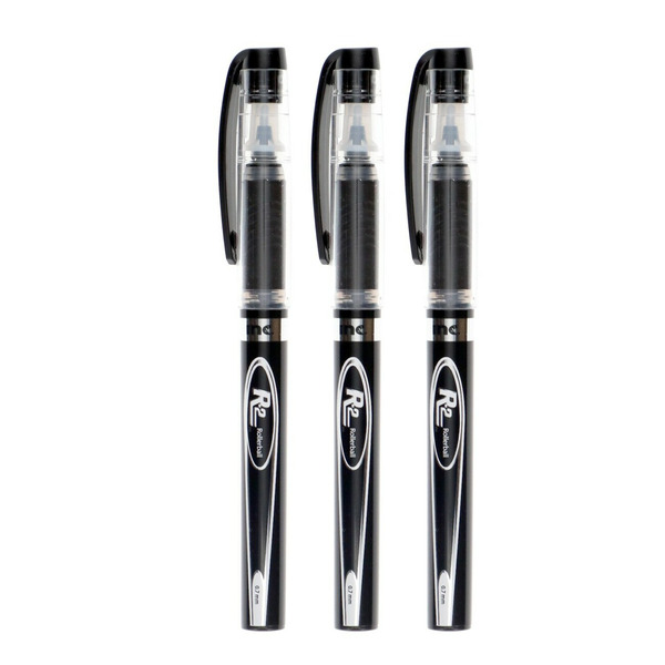 Black Ink R2 Rollerball Pen Inc R2 Pen Inc R-2 Precision Roller