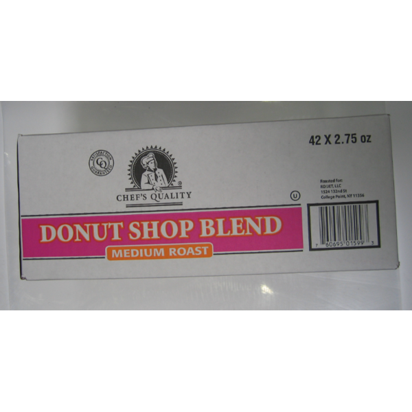 Chef's Quality - Donut Shop Coffee - 42/2.75 oz