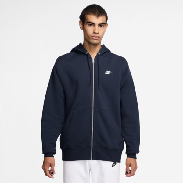 Nike Club Fleece Full-Zip Hoodie, S