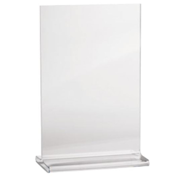 Tablecraft - #85110 Table Tent, 8-1/2" x 11", 2-sided, acrylic