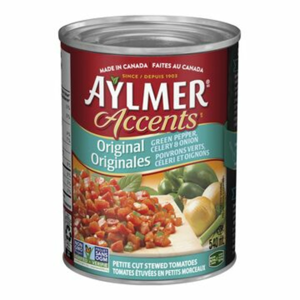 Super C Aylmer Accents Green Pepper Stewed Tomatoes SameDay Delivery