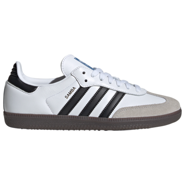 adidas Women's Samba Medium Width OG Shoes, Size 7 - White & Black