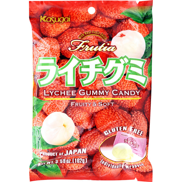 Kasugai Lychee Gummy Candy