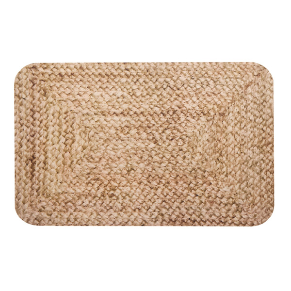 Whisker City Wicker Printed Cat Placemat, 17.5 x 11 in