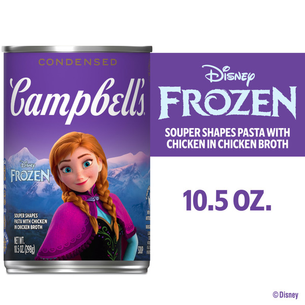 Campbell's Souper Shapes Pasta With Chicken in Chicken Broth Same