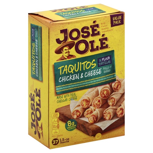 Jose Ole Taquitos, Chicken & Cheese, Value Pack (37 each) Instacart