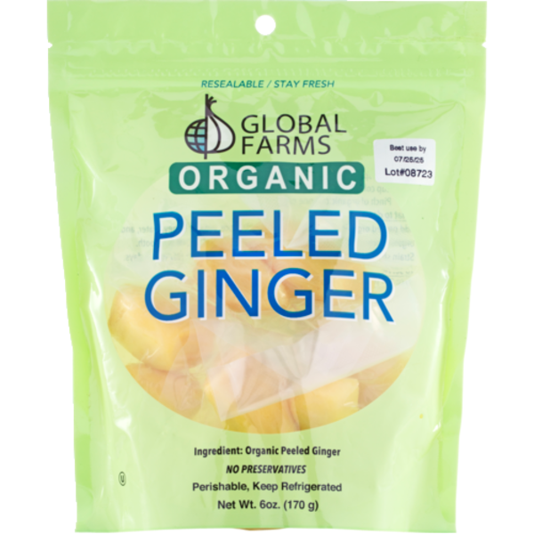 Organic Peeled Ginger