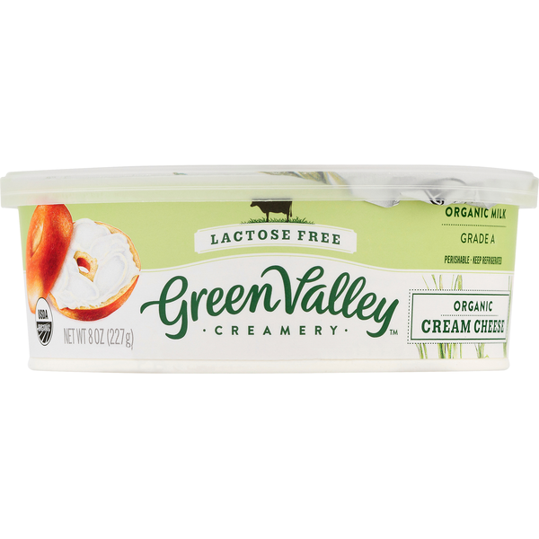Green Valley Organics Organic Lactose Free Cream Cheese (8 oz) from