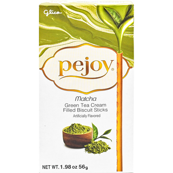 Glico PEJOY Biscuit Sticks, Matcha