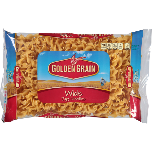 Golden Grain Egg Noodles, Wide