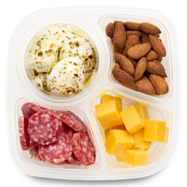 Ready Meals Quad Cheese Salami & Almonds