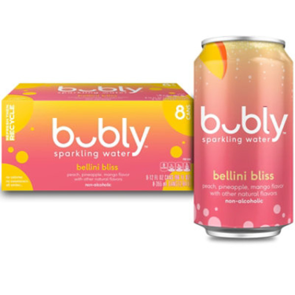 bubly Sparkling Water, Bellini Bliss