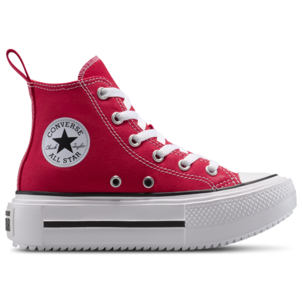 Converse Boys' Lift Double Stack Hi Basketball Shoes, Size 11 - Red/White