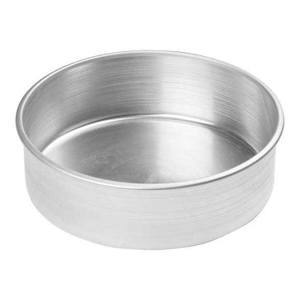 Layer Cake Pan, Aluminum, 9" Dia X 3" H