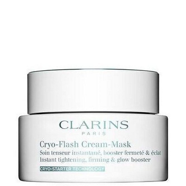 Clarins Cryo-Flash Pore Refining Firming  Glow Boosting Gel-Cream Face Mask