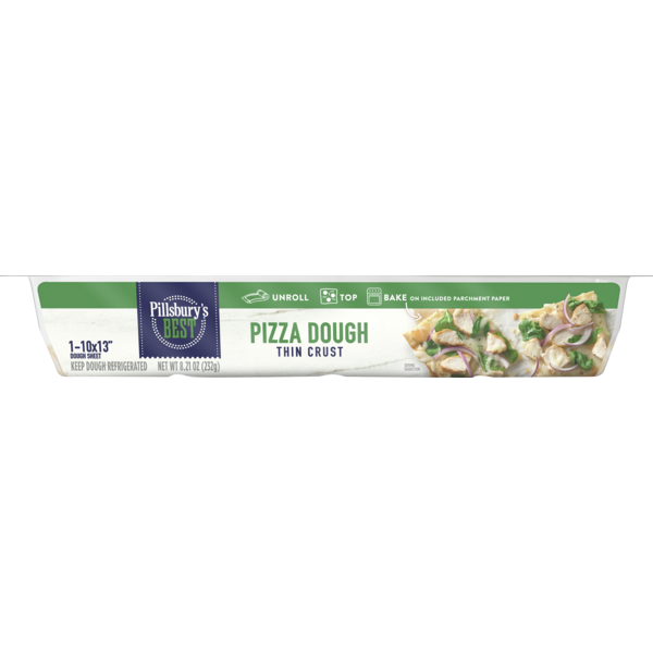 Pillsbury Pizza Dough, Thin Crust (8.21 oz) from Safeway Instacart