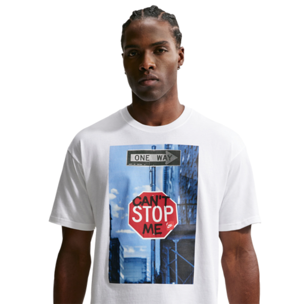 Nike Men's Max 90 Photo T-Shirt, L - White